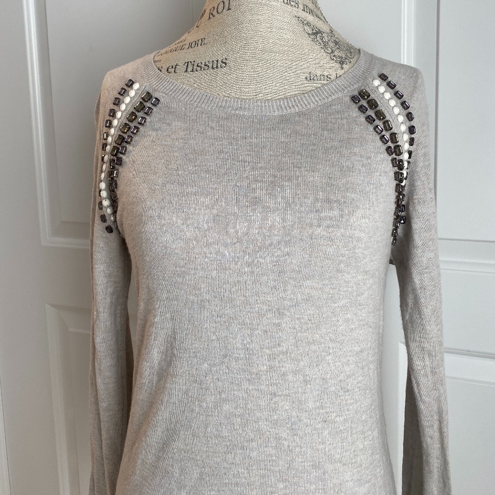 Gray Sequined Merona Sweater